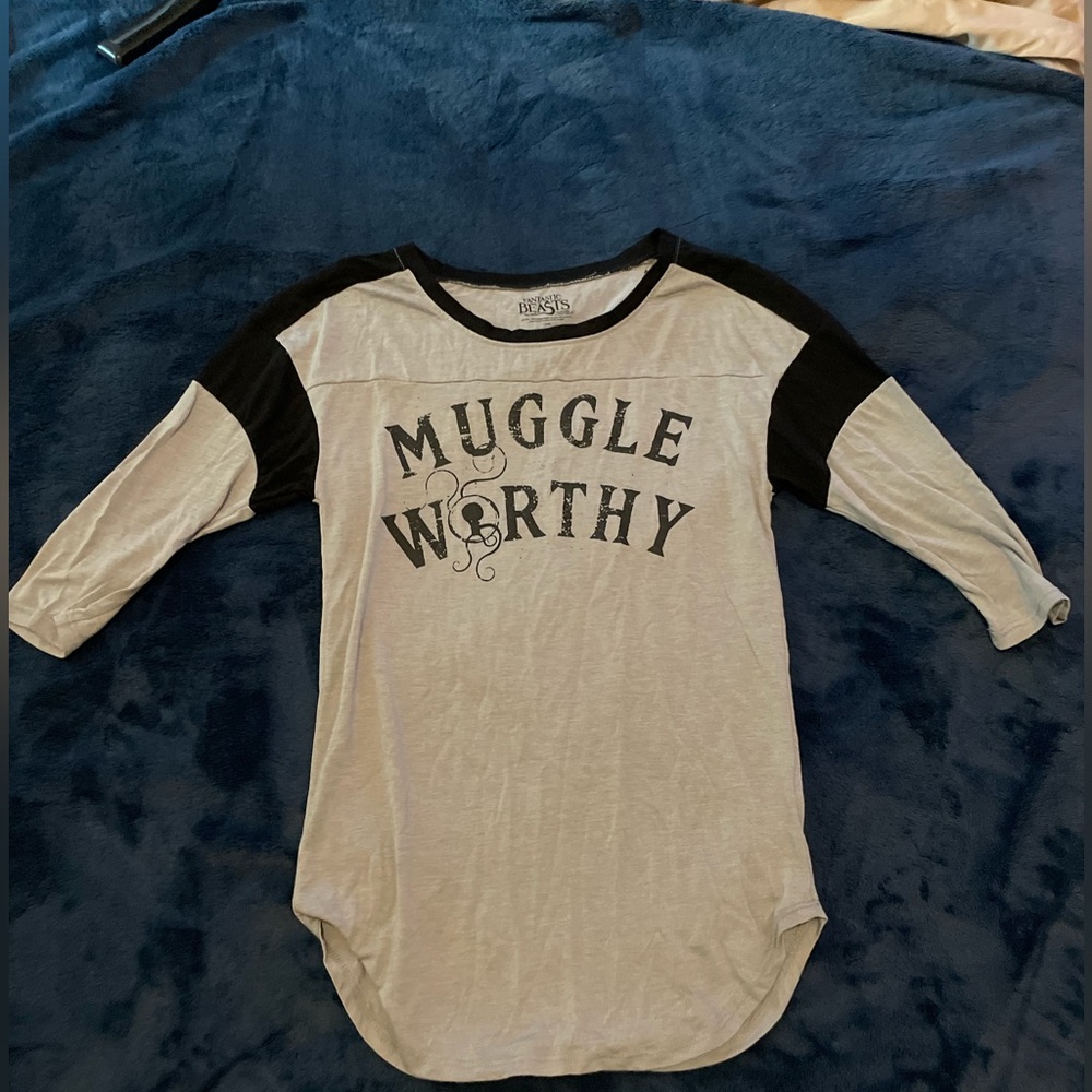 Muggle Worthy Half Sleeve Tee